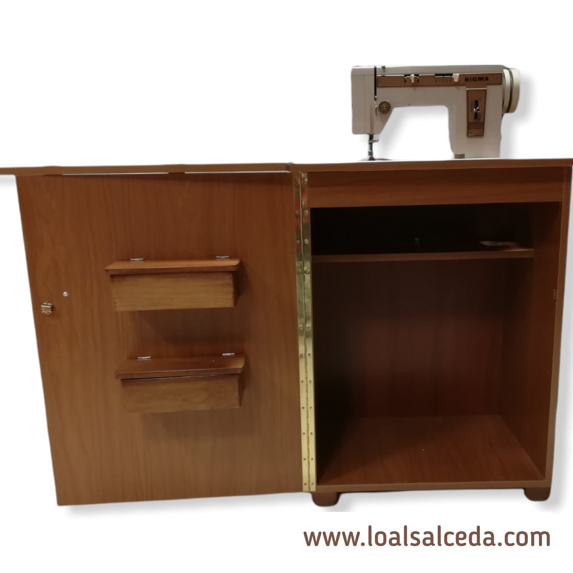 Muebles para maquinas de coser , Alfa , Refrey, Sigma, Singer, y otras